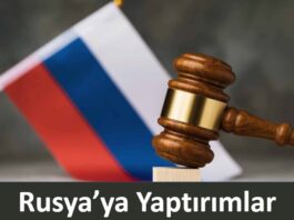 rusyaya yaptırımlar ve yaptırım uygulayan ülkeler